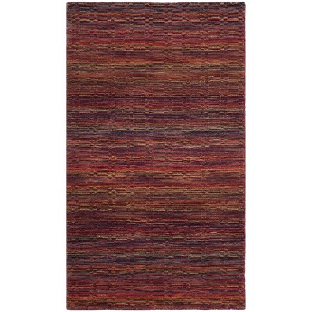 Safavieh 2 ft.-3 in. x 4 ft. Himalaya Hand Loomed Accent Area Rug, Red and Multicolor HIM703A-24